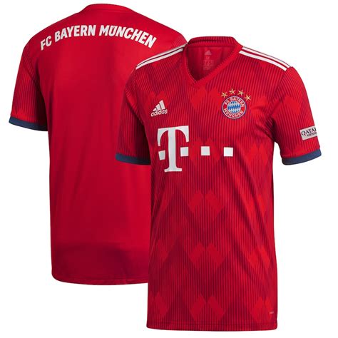 bayern munich adidas 2018 19 home replica jersey|fc bayern munich us store.